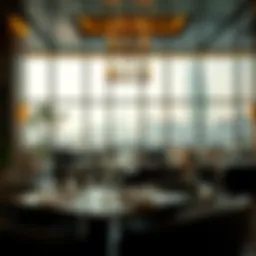 Luxurious dining experience in Dubai Bay Area