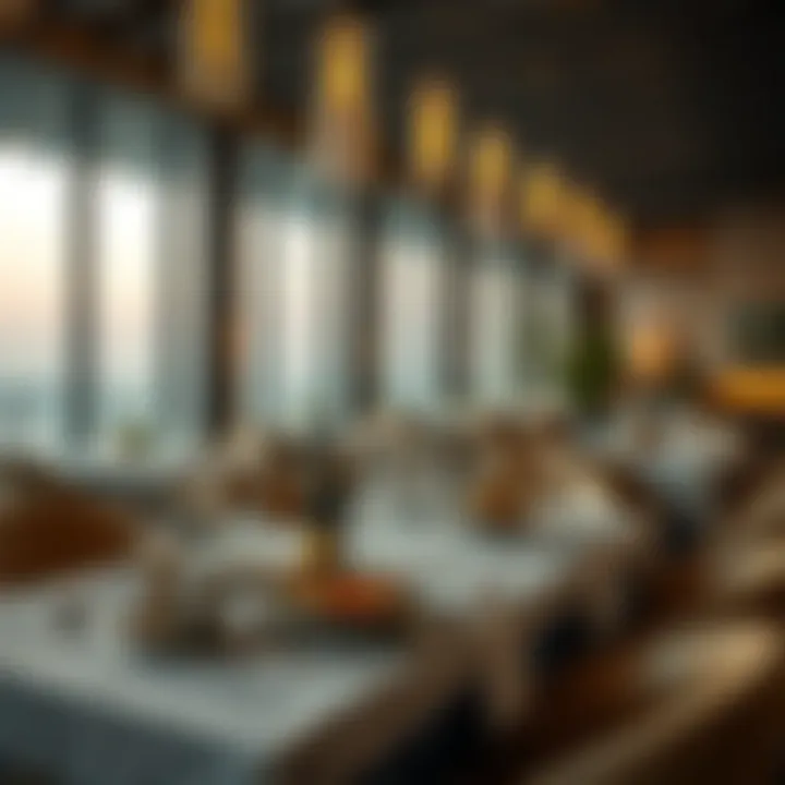 Dining experience at Rixos by Nakheel featuring gourmet cuisine