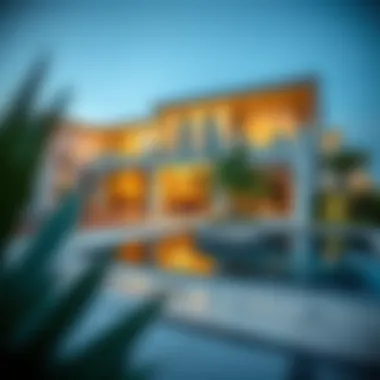 Luxury Living in Rufi Gardens Luxurious villas and apartments within Rufi Gardens highlighting contemporary design