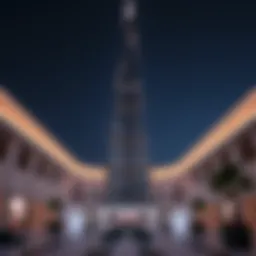 Architectural view of Shafar Tower showcasing its distinctive design