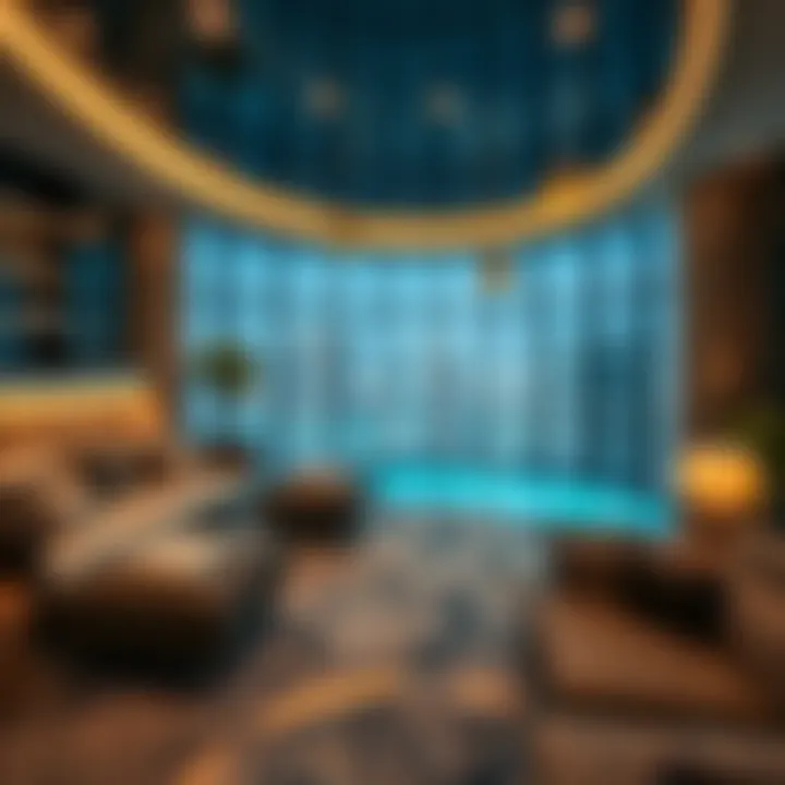 Luxurious amenities available within Shafar Tower