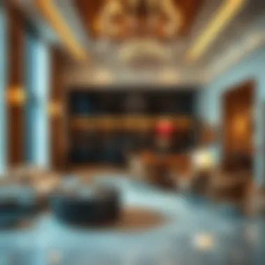 Interior design showcasing luxury amenities of Sheikh Maryam Building