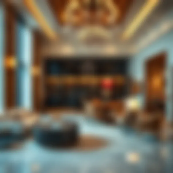 Interior design showcasing luxury amenities of Sheikh Maryam Building