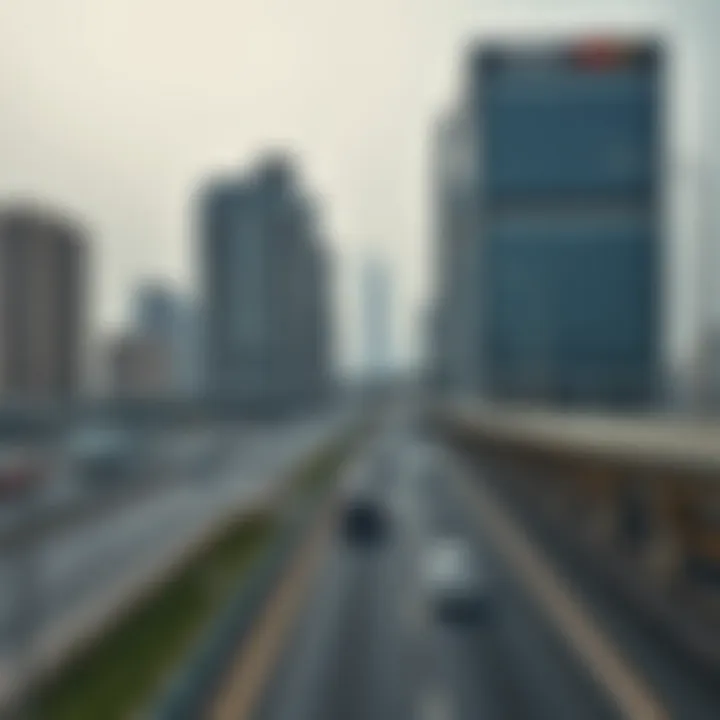 Significant infrastructure developments along Sheikh Mohammed Bin Zayed Road.