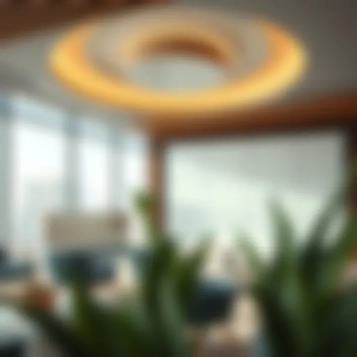 Contemporary Office Design in Dubai Elegant office space showcasing contemporary design elements