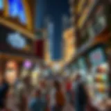 Vibrant Marketplace of Souq City Khalifa A panoramic view of Souq City Khalifa showcasing its vibrant marketplace