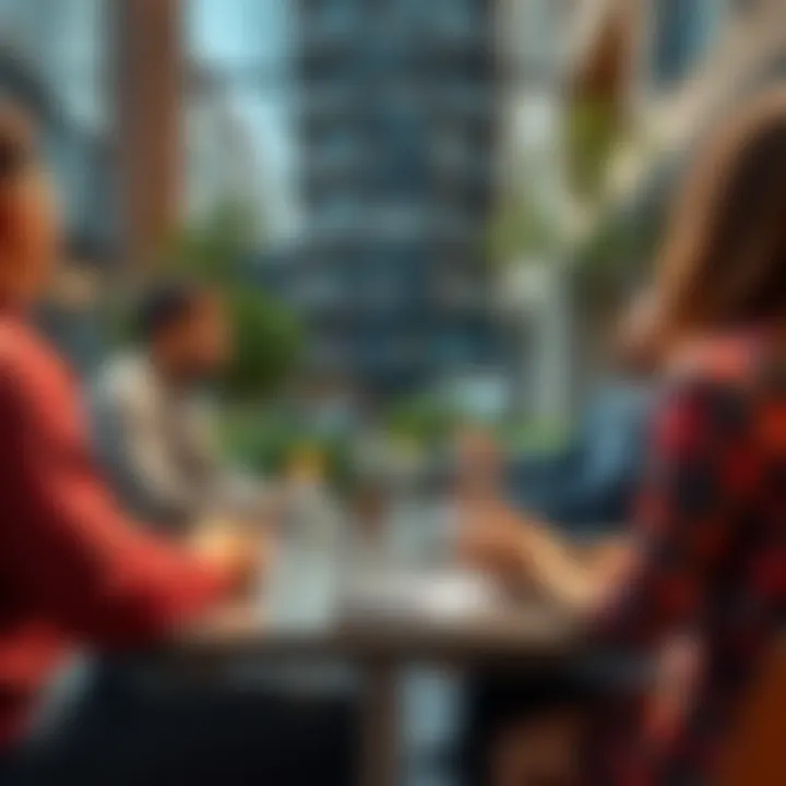 A workshop session with stakeholders discussing the implementation of play points in urban development.