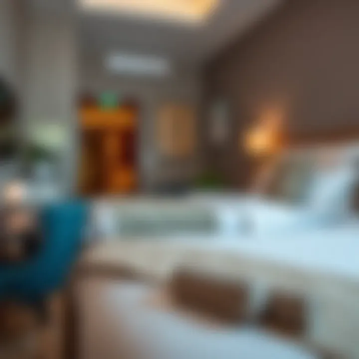 Amenities of studio room for rent