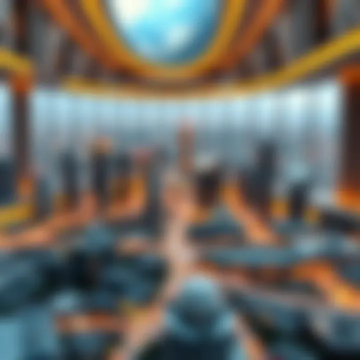 Case study map showing global Internet City projects