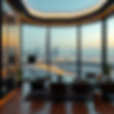 Luxurious Apartments Overlooking Dubai Skyline Luxurious apartments with views of Dubai skyline