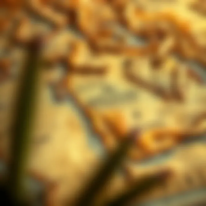 Geographical Insights of Al-Khalidi Ancient maps illustrating Al-Khalidi's geographical contributions