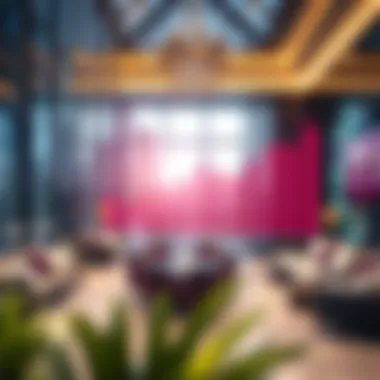 Vibrant market trends graph highlighting investment potentials