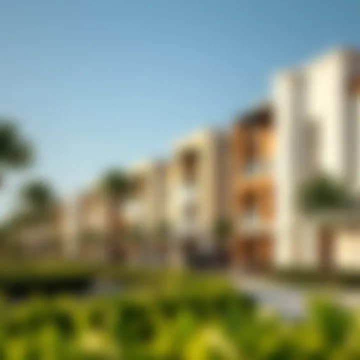 Scenic view of Treo Homes located in a prime Dubai area