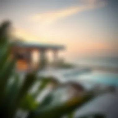 A serene beachside property highlighting the allure of vacation living in Dubai