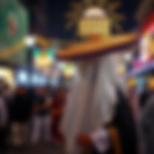 Cultural celebration in Dubai during bank holidays