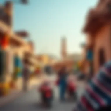 Vibrant Community Life in Satwa Villa An overview of the Satwa Villa area showcasing vibrant community life.