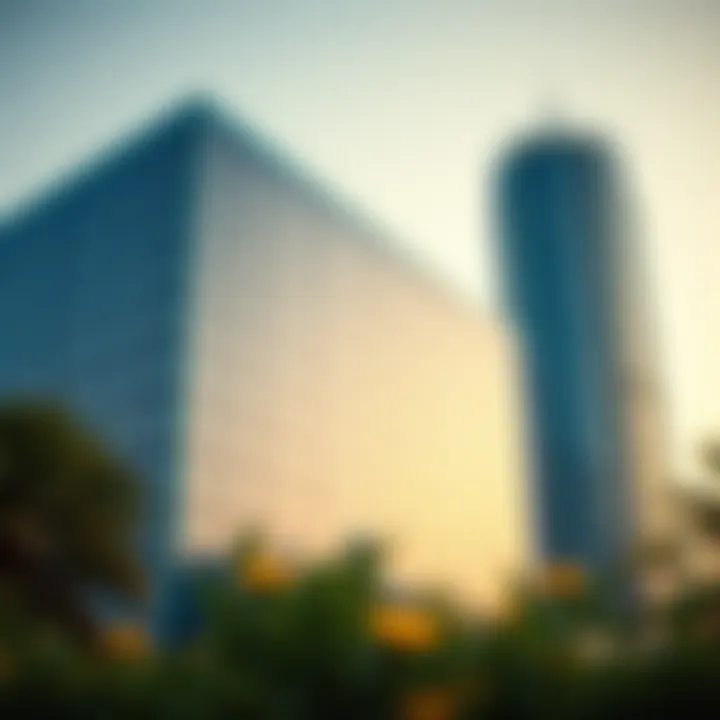 Modern Office Building in Dubai Modern office building in Dubai