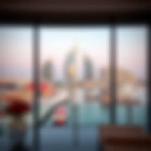 Luxurious waterfront view of مرسا البطين