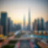 Stunning skyline of Dubai showcasing modern architecture