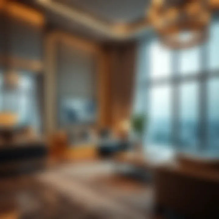 Detailed view of a luxury property in Dubai's real estate market