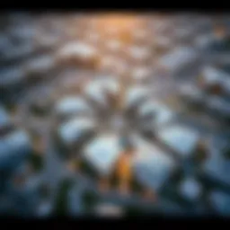 Aerial view of Shorooq Mirdif showcasing its strategic location