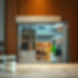Modern hotel minibar showcasing updated inventory standards