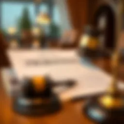 Legal document outlining probation terms