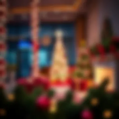 Festive decorations for UAE national holidays