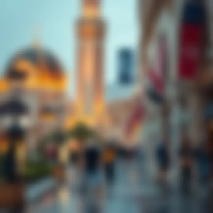 Tourist attractions during national holidays