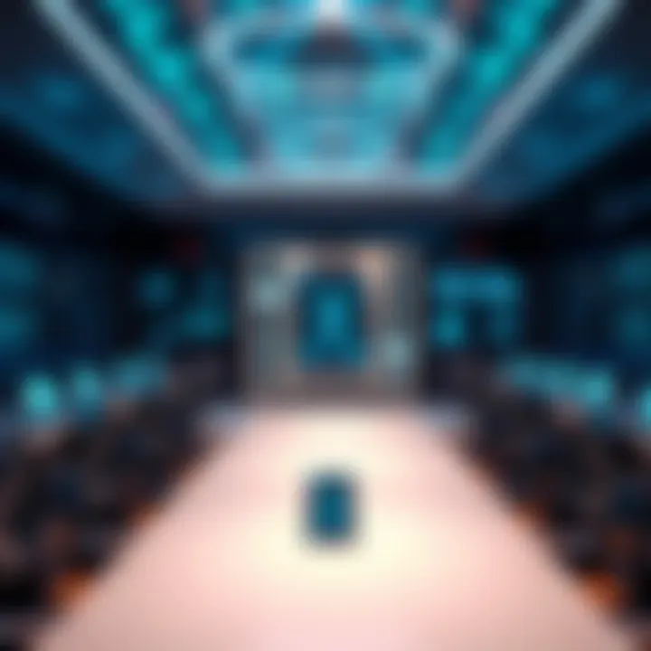 Future of digital identity concept with advanced technology