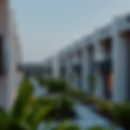 Modern worker housing facility in Dubai